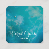 Carte d'affichage Ocean Calligraphy (Devant)