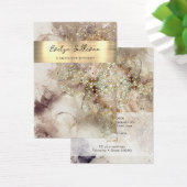 Carte d'affichage parties scintillant aquarelle et (Bureau)