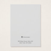 Carte d'affichage patiné Beach Bois à oreille bijo (Dos)