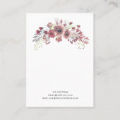 Carte d'affichage Pendentif du collier Floral Antl (Dos)