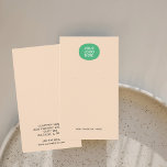 Carte d'affichage personnalisée Ajouter un logo Bo<br><div class="desc">Ajoutez votre logo de marque carte d'affichage d'oreille blanche pour votre magasin ou votre entreprise. Idéal pour les petites et grandes entreprises et les magasins en ligne. Inclure votre propre texte personnalisé, votre adresse professionnelle et votre numéro de téléphone au verso de cette carte d'affichage de produit d'oreille avec le...</div>