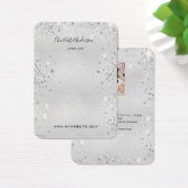 Carte d'affichage photo pour parties scintillant e (Bureau)