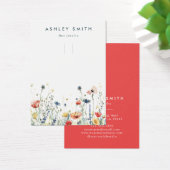 Carte d'affichage Porte - clé Fleur sauvage dynami (Bureau)