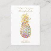 Carte d'affichage pour bijoux à ananas (Devant)