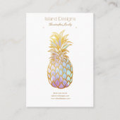 Carte d'affichage pour bijoux à ananas (Devant)
