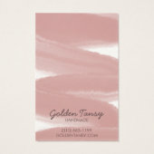 Carte d'affichage pour bijoux à linge de couleur d (Dos)