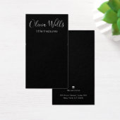 Carte d'affichage pour bijoux à oreille noire (Bureau)