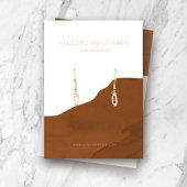 Carte d'affichage pour bijoux à oreilles