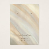 Carte d'affichage pour bijoux à oreilles, aquarell (Devant)