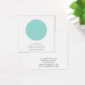 Carte d'affichage pour bijoux à oreilles Cercle bl (Bureau)