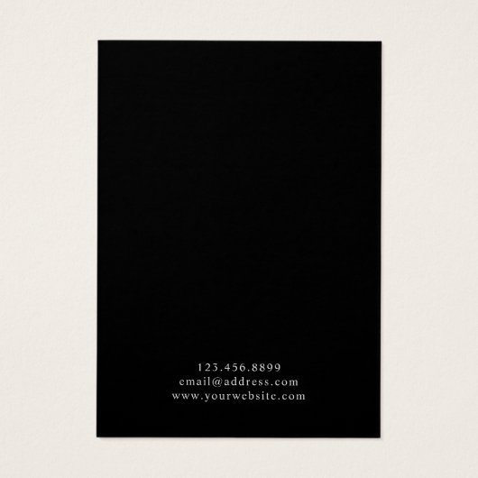 Carte d'affichage pour bijoux à oreilles ・ Cuir ch (Dos)