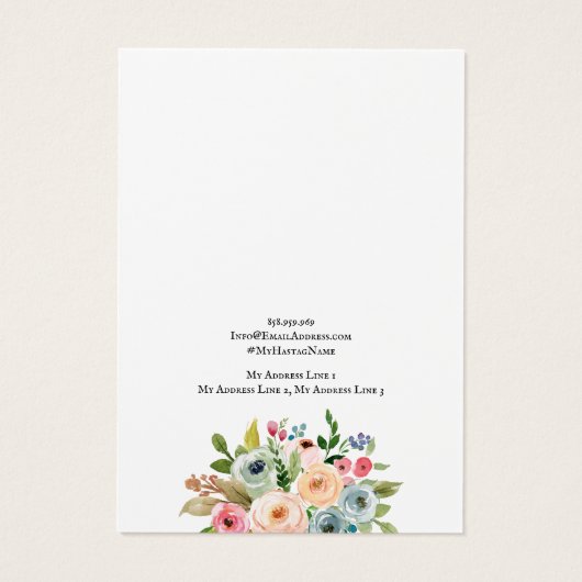 Carte d'affichage pour bijoux à oreilles, flacons  (Dos)