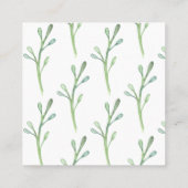 Carte d'affichage pour bijoux à oreilles ・ Fleur S (Dos)