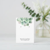 Carte d'affichage pour bijoux à oreilles ・ Fleur S (Debout devant)