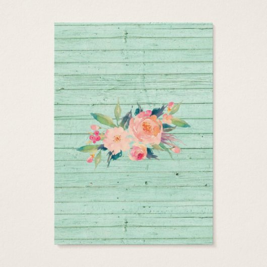 Carte d'affichage pour bijoux à oreilles ・ Rustiqu (Dos)