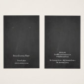 Carte d'affichage pour bijoux à oreilles, tableau  (Devant & derrière)