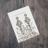 Carte d'affichage pour bijoux à oreilles ・ Terre f
