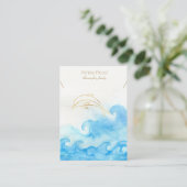 Carte d'affichage pour bijoux/carte de visite (Debout devant)