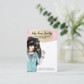 Carte d'affichage pour la bijouterie captivante (Debout devant)