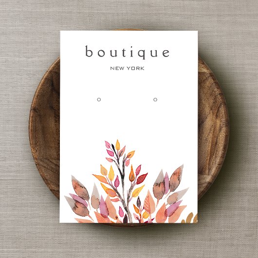 Carte d'affichage pour l'apprentissage des bijoux 