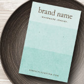 Carte d'affichage pour oreille à texture bleu mari