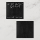 Carte d'affichage pour porteurs de bijoux artisana (Devant / Derrière)