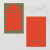 Carte d'affichage Retro Mid Century (Devant / Derrière)