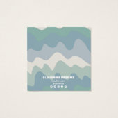 Carte d'affichage Retro Waves Earring Collier Bijo (Dos)