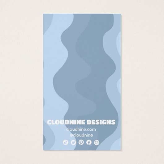 Carte d'affichage Retro Waves Earring Collier Bijo (Dos)