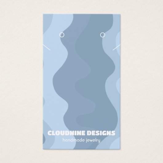 Carte d'affichage Retro Waves Earring Collier Bijo (Devant)