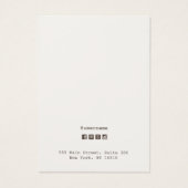 Carte d'affichage rose Gold Kraft pour bijoux à or (Dos)