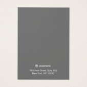 Carte d'affichage Rustic Wood Grain Earring Bijoux (Dos)