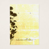 Carte d'affichage Rustique Floral Autumn Boho orei (Devant)
