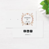 Carte d'affichage Rustique Floral Oreille Bijoux (Bureau)