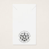 Carte d'affichage Rustique pour bijoux en collier (Devant)