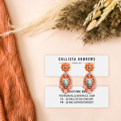 Carte d'affichage simple Black White Center