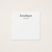 Carte d'affichage simple blanc moderne (Devant)