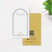 Carte d'affichage simple Boho Business Earring (Bureau)