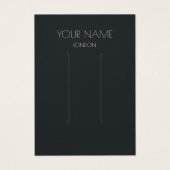 Carte d'affichage simple bracelet (Devant)