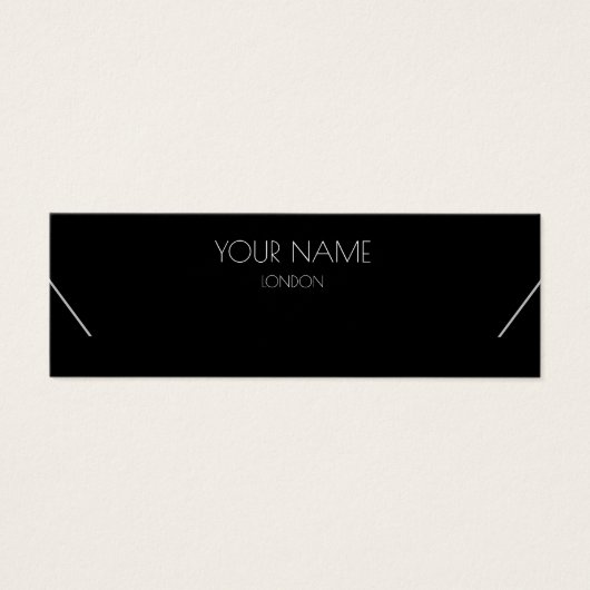 Carte d'affichage simple collier (Devant)