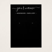 Carte d'affichage simple et élégante (Devant)