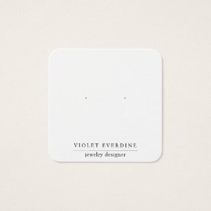 Carte d'affichage simple et minimale pour la typog