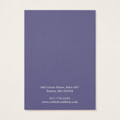 Carte d'affichage simple et moderne (Dos)