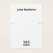 Carte d'affichage simple et moderne (Devant)