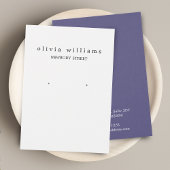 Carte d'affichage simple et moderne