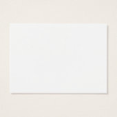 Carte d'affichage simple et moderne Black Custom E (Dos)