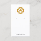 Carte d'affichage simple et personnalisée du logo (Devant)