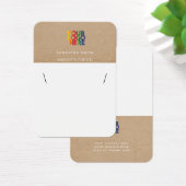 Carte d'affichage simple logo d'entreprise Kraft (Bureau)