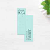 Carte d'affichage simple Mint noir à oreille multi (Bureau)