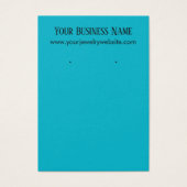 Carte d'affichage simple Porte-oreille bleu Scuba (Devant)